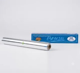 PAPEL ALUMINIO 80 MTS X 40 CM ROLLO