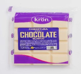 TABLETA COBERTURA CHOC. BLANCO 20x500GR