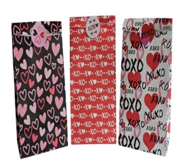 BOLSA SAN VALENTIN XOXO 12UND