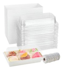CAJA PARAFINADA 17.5X7.5X3CM BLANCA UND