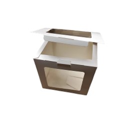 CAJA ACETATO FERREIRA UP 9X9CM 100UND
