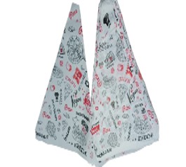BOLSA SLICE PIZZA OXOBIODEGRADABL 100UND