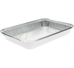 BANDEJA DE ALUMINIO 52X32X7.2 CM 50 UND